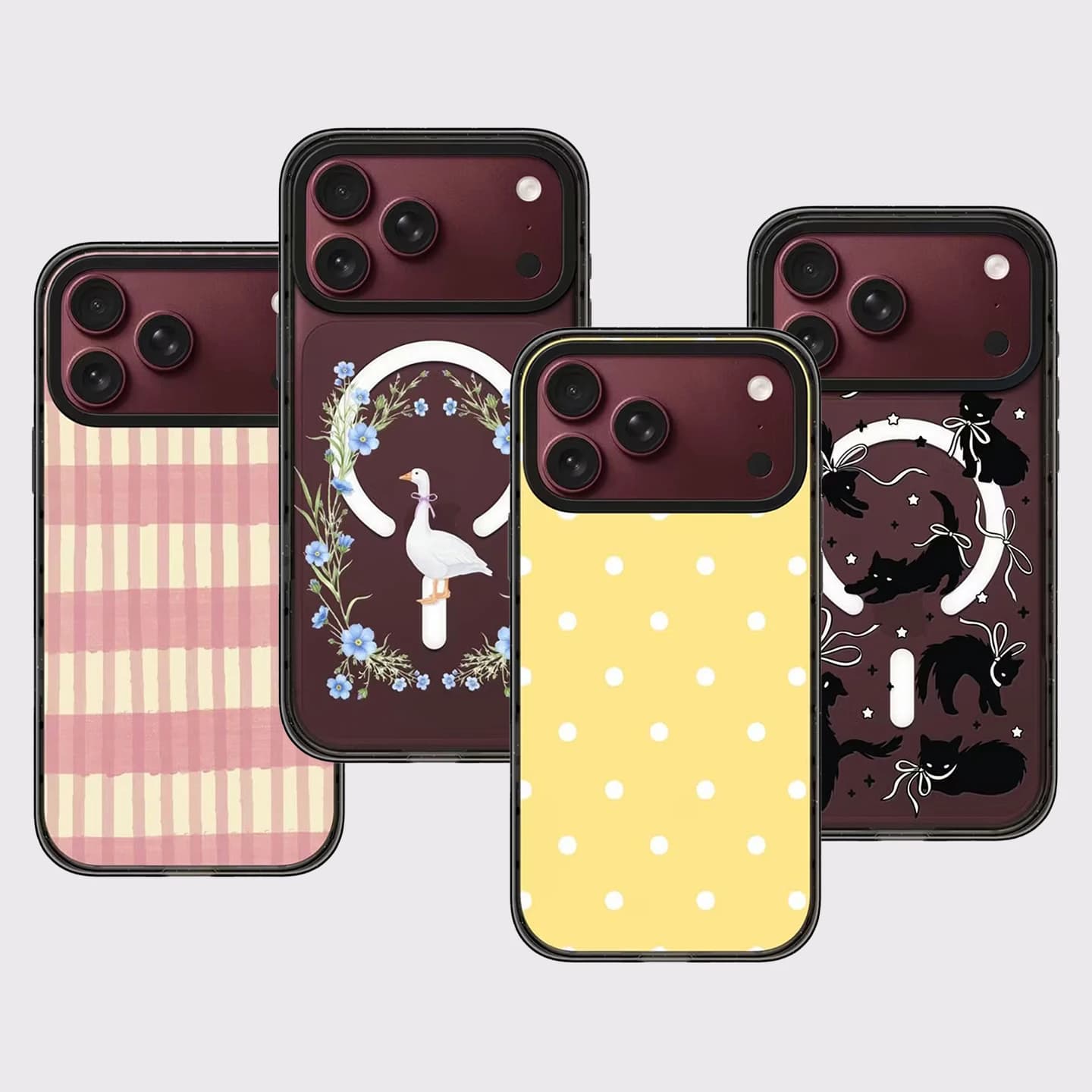 6092436 Impact Black Border Magnetic Case: Compatible with IPhone 18 17 16 15 14 13 Pro Max 18Pro