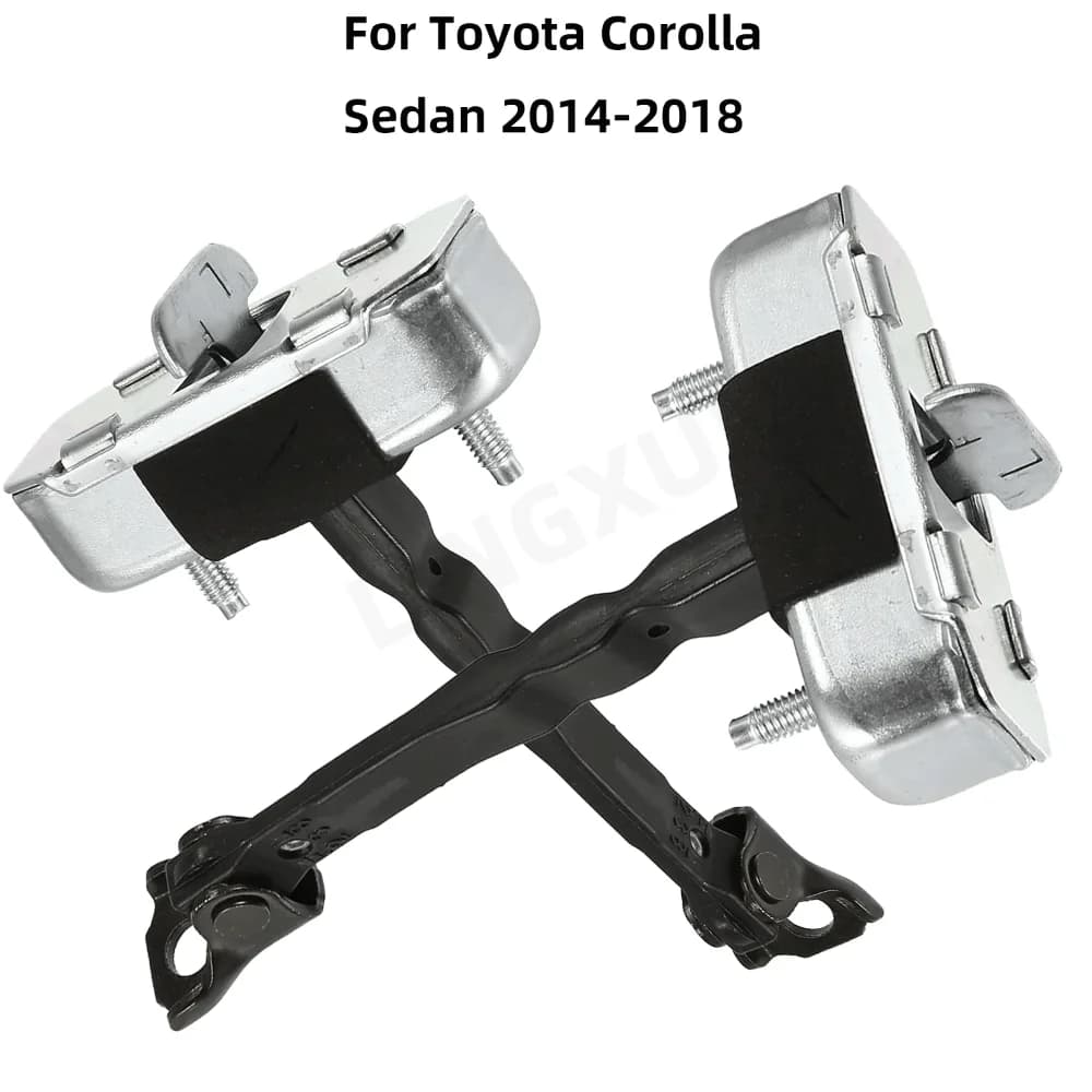 Front Rear Door Check Strap Stop Limiter For Toyota Corolla 2014-2019 68610-02250 68630-02240 Left Right 2PCS Replace