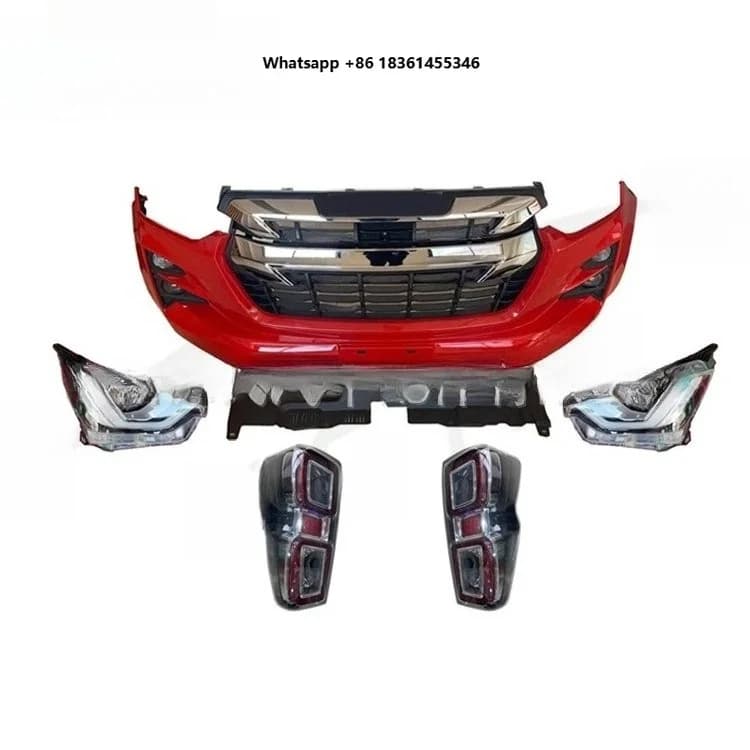 For 16 pickups, upgraded to 21 models, modified to surround the front bar, middle net, headlights, tail lights, body kit