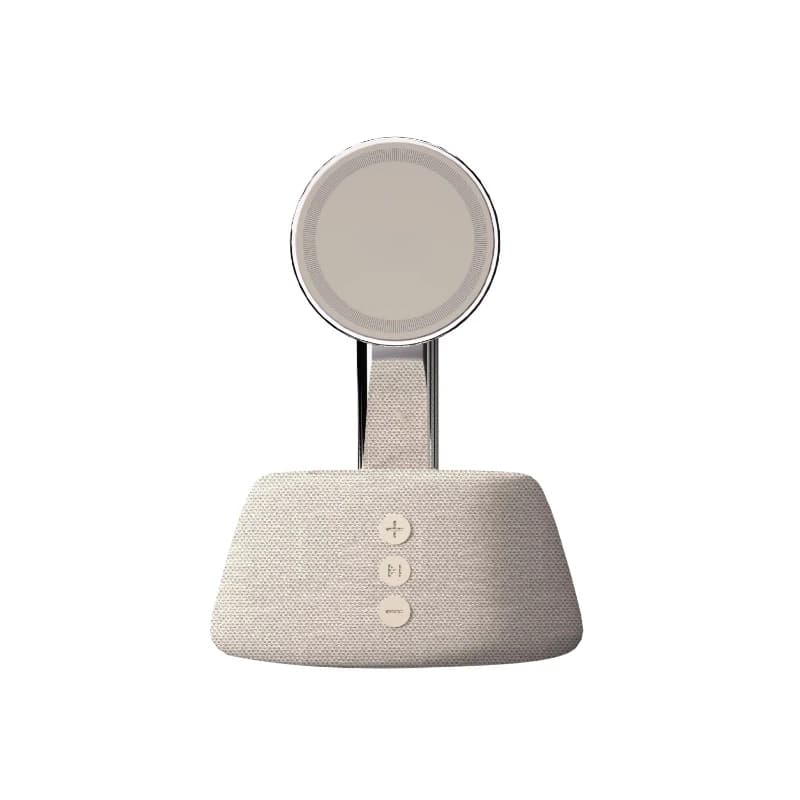 Electronic products 2026 wireless charger speaker with bedside night light, bracket