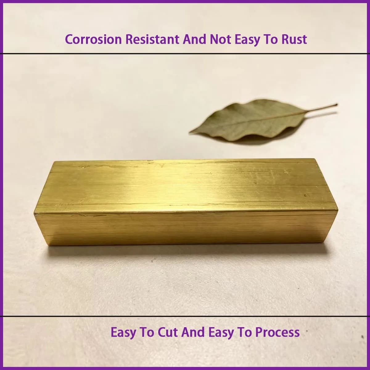 Brass Block 5‑60mm THK Solid Brass Bar Blank for Mechanical Sliders Mold Inserts Counterweights Electrodes Conductive Blocks
