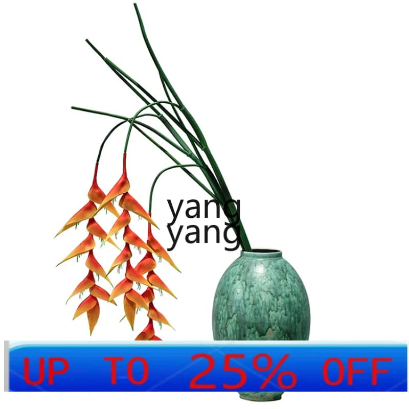 CX  new Chinese style ceramic vase green glaze big moon jar youth art home ornament