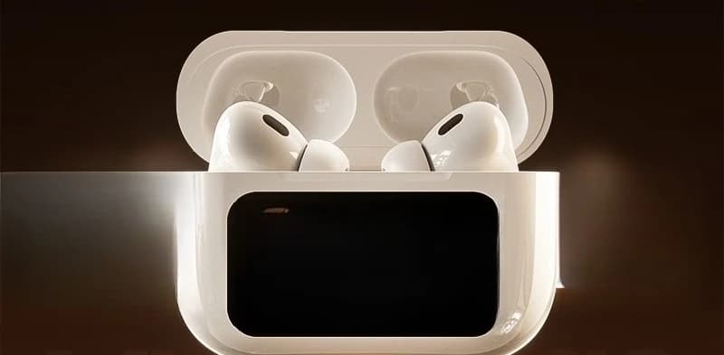 Bluetooth headset with touch screen fifth generation wireless in-ear noise reduction