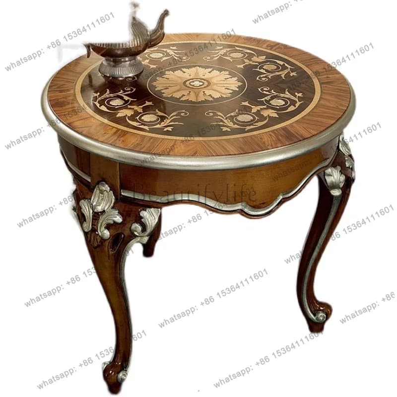 Side corners Neoclassical mahogany French furniture