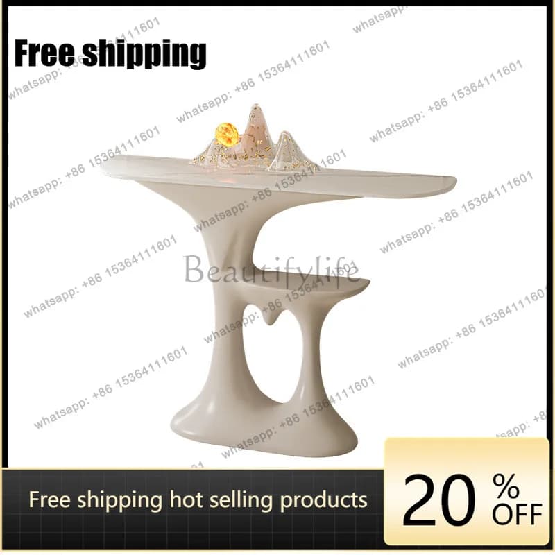 PJ custom entrance table entrance corridor decoration Italian end view