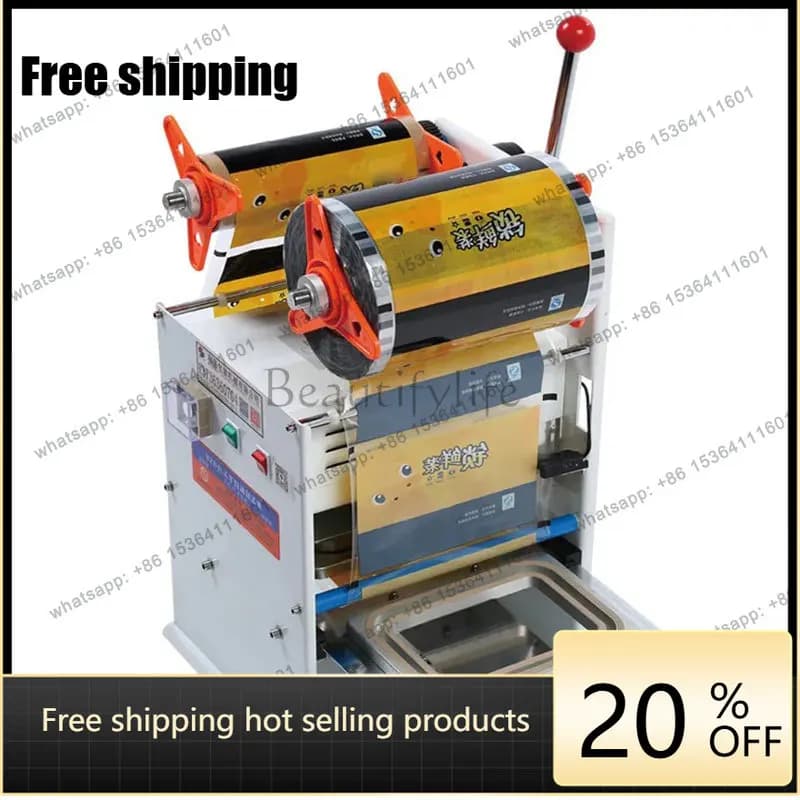 Manufacturer customizes plastic box sealing machine, cooked food packaging sealing machine