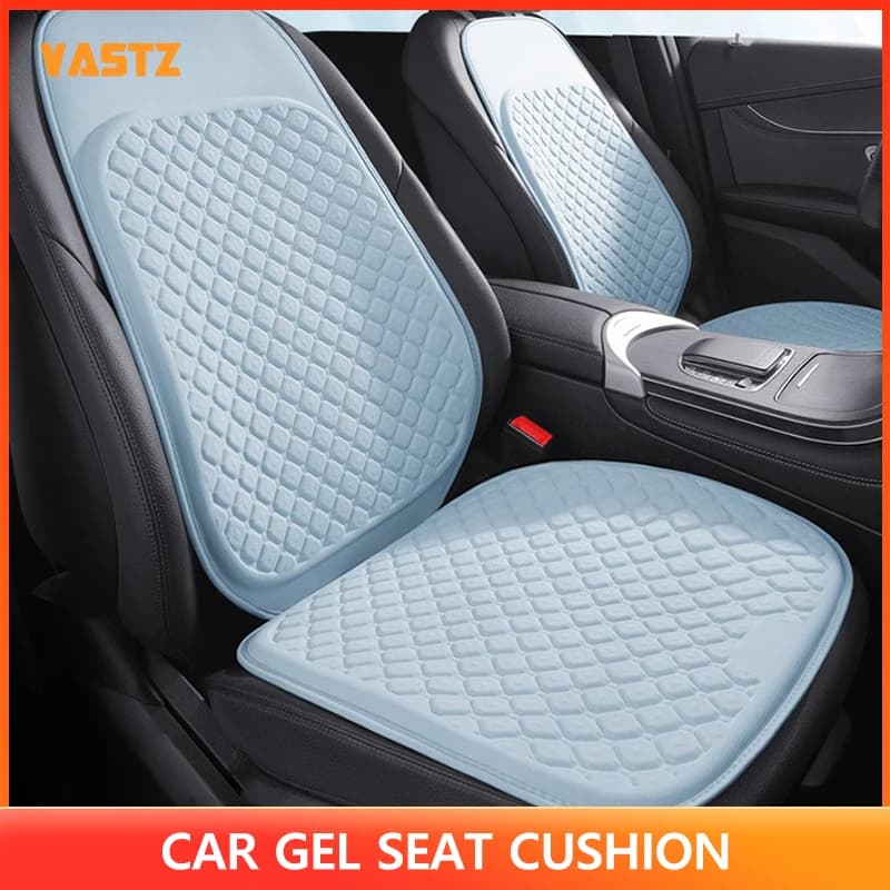 Summer Car Gel Seat Cushion Breathable Honeycomb Design Ventilation Vehicle Seat Mat Non - Slip TPE Cooling Car Gel Seat Pad