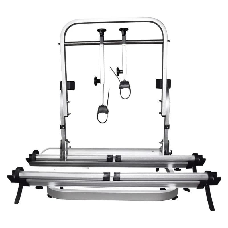 RV dedicated bicycle rack, rear dual-position folding bike rack, rear single frame RV supplies