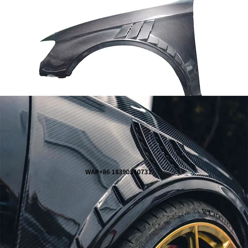 New Design A3 S3 RS3 CARBON Fiber Car Fenders Auto Front Wheel Inner Fenders for A3 S3 RS3 2015-2019