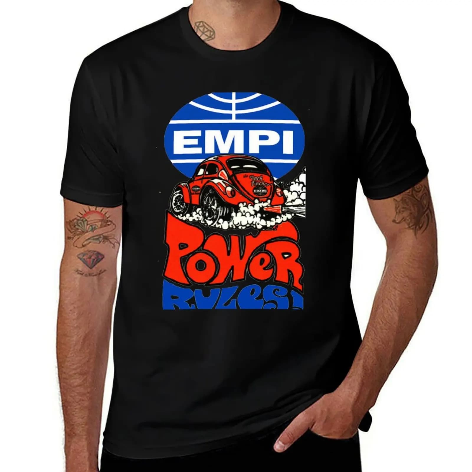 Empi power rules T-Shirt cotton t shirts man 100% man t shirt designer