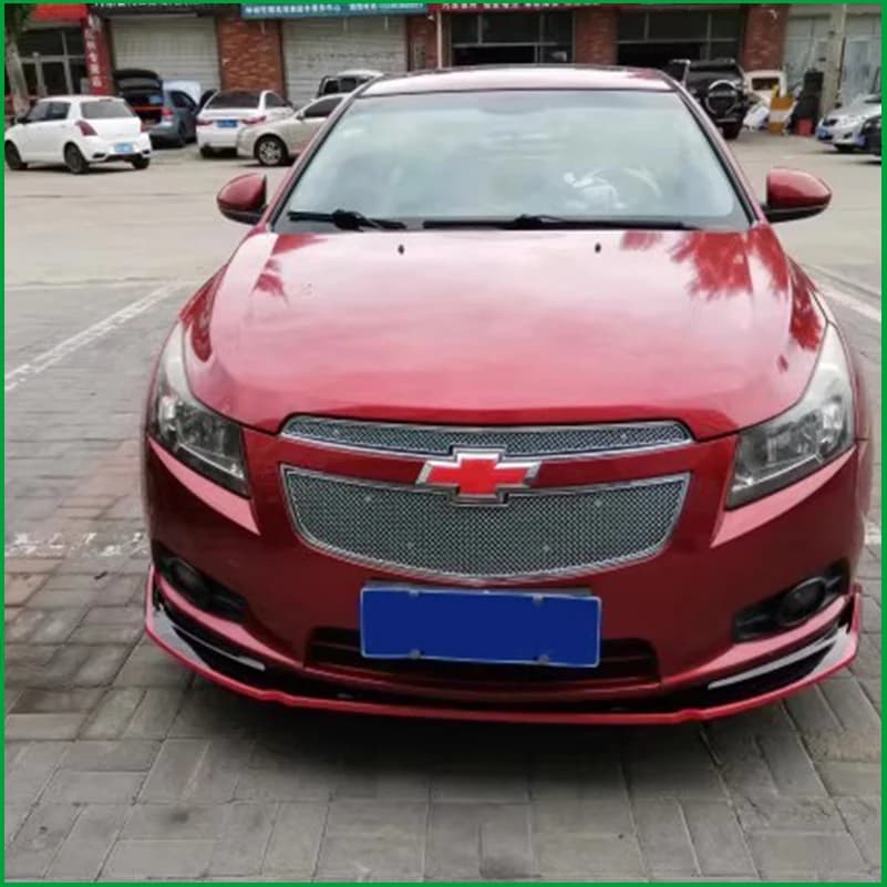 Car Accessorie For Chevrolet Cruze 2009-2014 Front Bumper Lip Diffuser Body Kit Protector Cover Trim Auto Styling