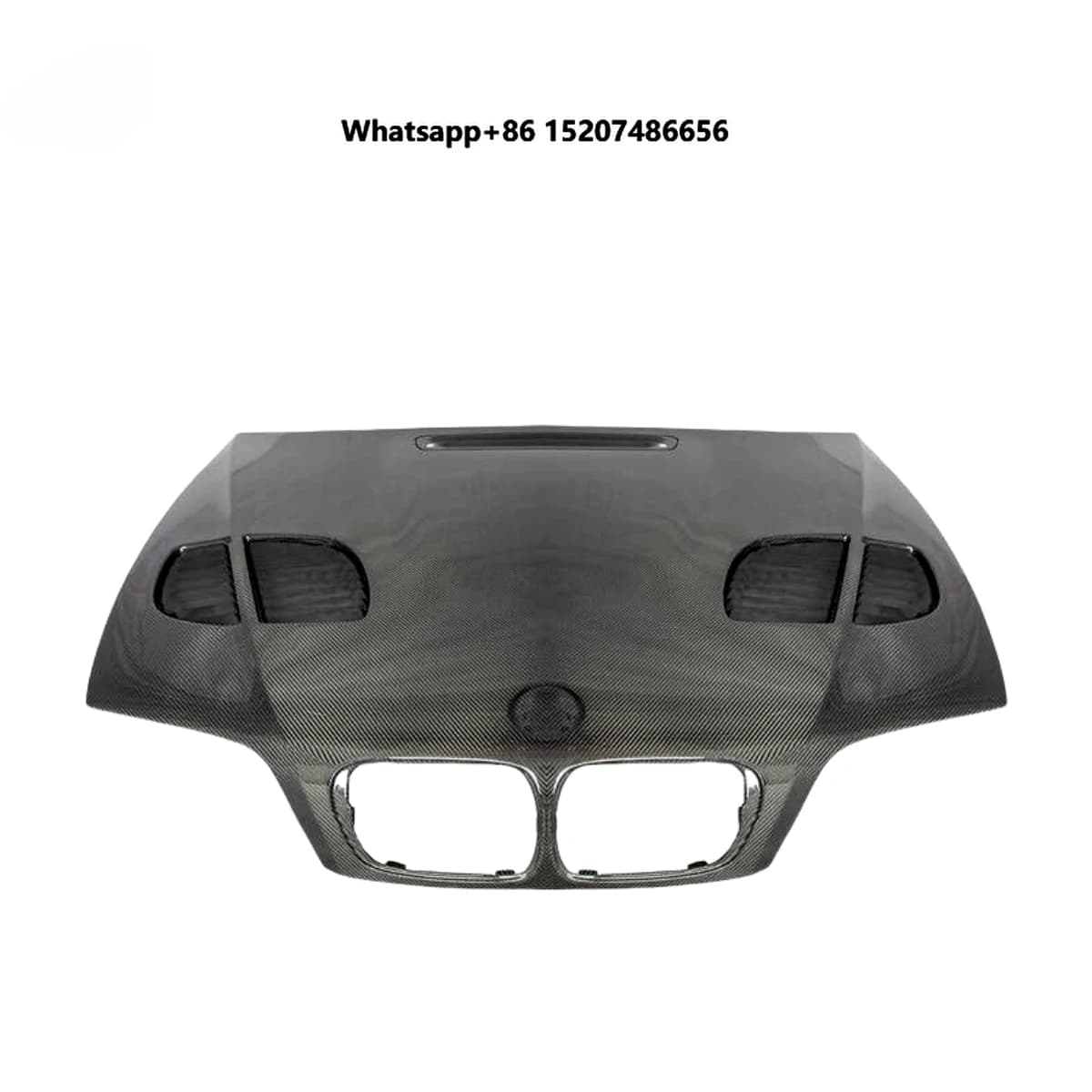 For E46 M3 Carbon Fiber Engine Cover Photo Custom  Design E46 Body Kit Engine Cover