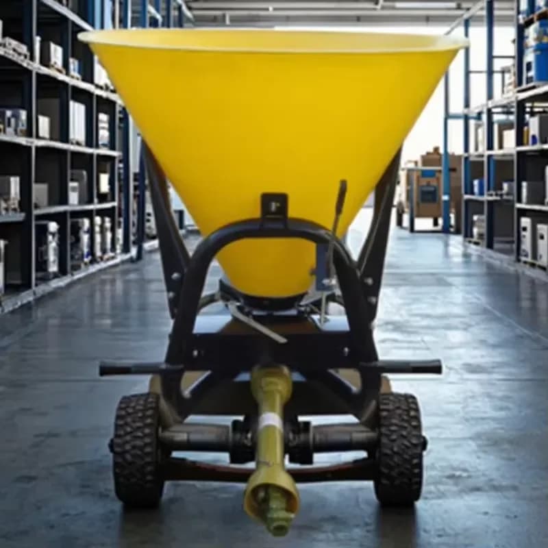 OEM Agricultural Fertilizer Spreader Tractor Mounted Seed Salt Spreader with Essential Gearbox Core Component