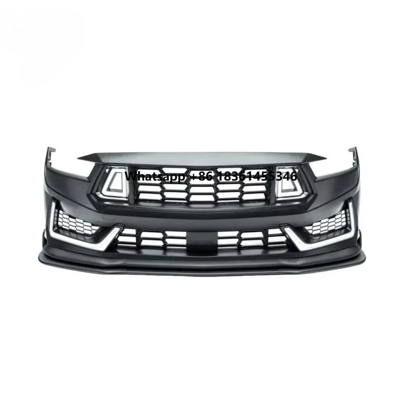 for  Mustang GT 2024+ Year Dark Horse Style  Front  Bumper Kit  with Bumpers