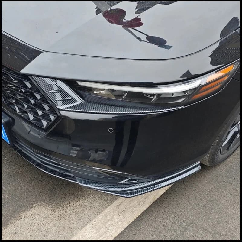 For Honda Accord 11th 2023 2024 2025 Headlight Eyebrow Eyelid Cover Trim Decorative Frame Auto Accessories