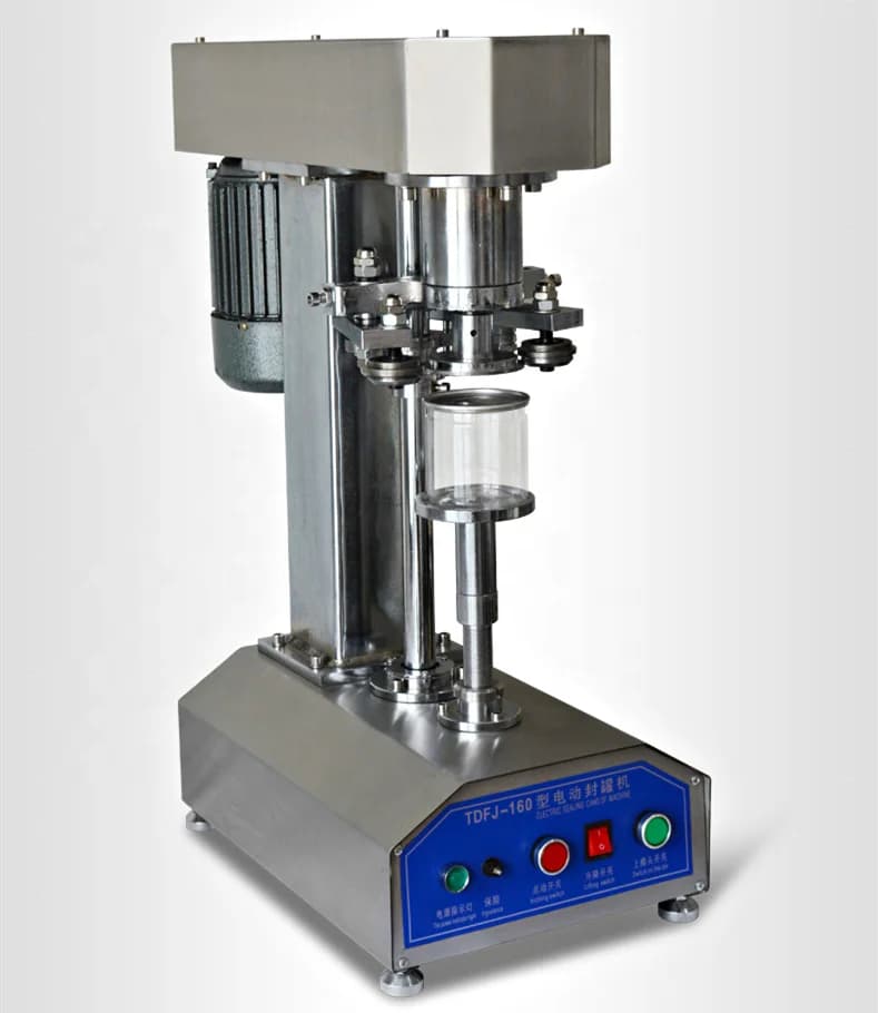 Top Selling Double Motor Semi Automatic Tin Can Sealing Machine Can Sealer Machine