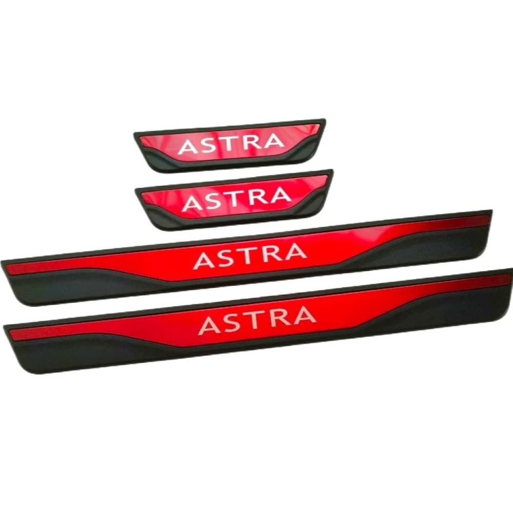 ABAIWAI For Opel Astra Vauxhall Astra F G H J K L 1991-2026 Car Door Sill Plate Stainless Steel Cover Interiors Stickers Styling