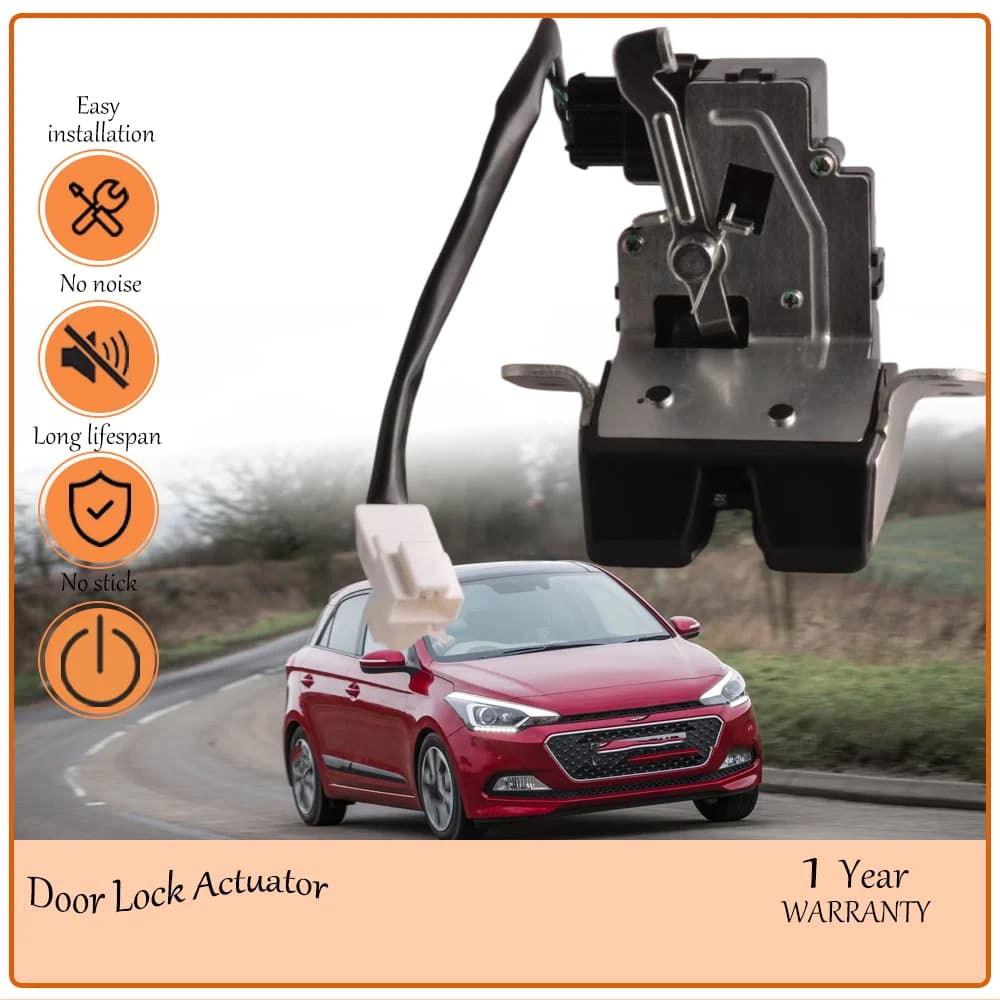 Rear Trunk Lock Actuator Motor, suits Hyundai I20 1.2L 1.4L 16V 2015-2019, Tailgate Latch oem 81230-C7000,81230C7000,81230-C8000