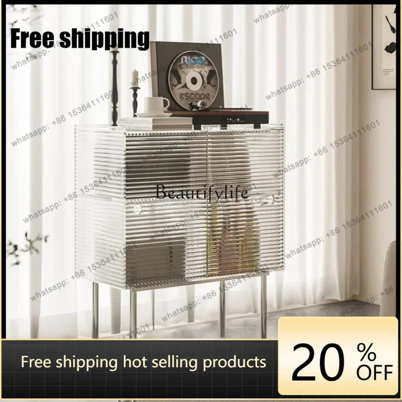 Factory DirectAcrylic side cabinet Modern simple storage Bauhaus cabinet
