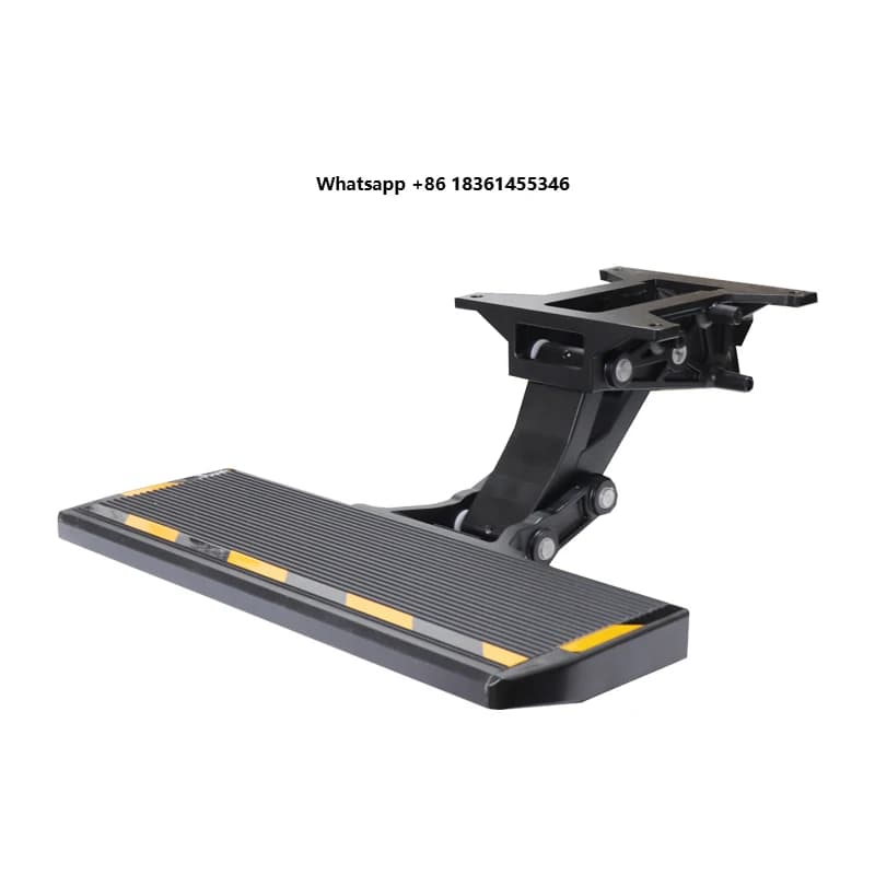 12V Electric Retractable Step for Vans and MPVs Safe and Powerful Automatic Entry Step Aluminum Luxury