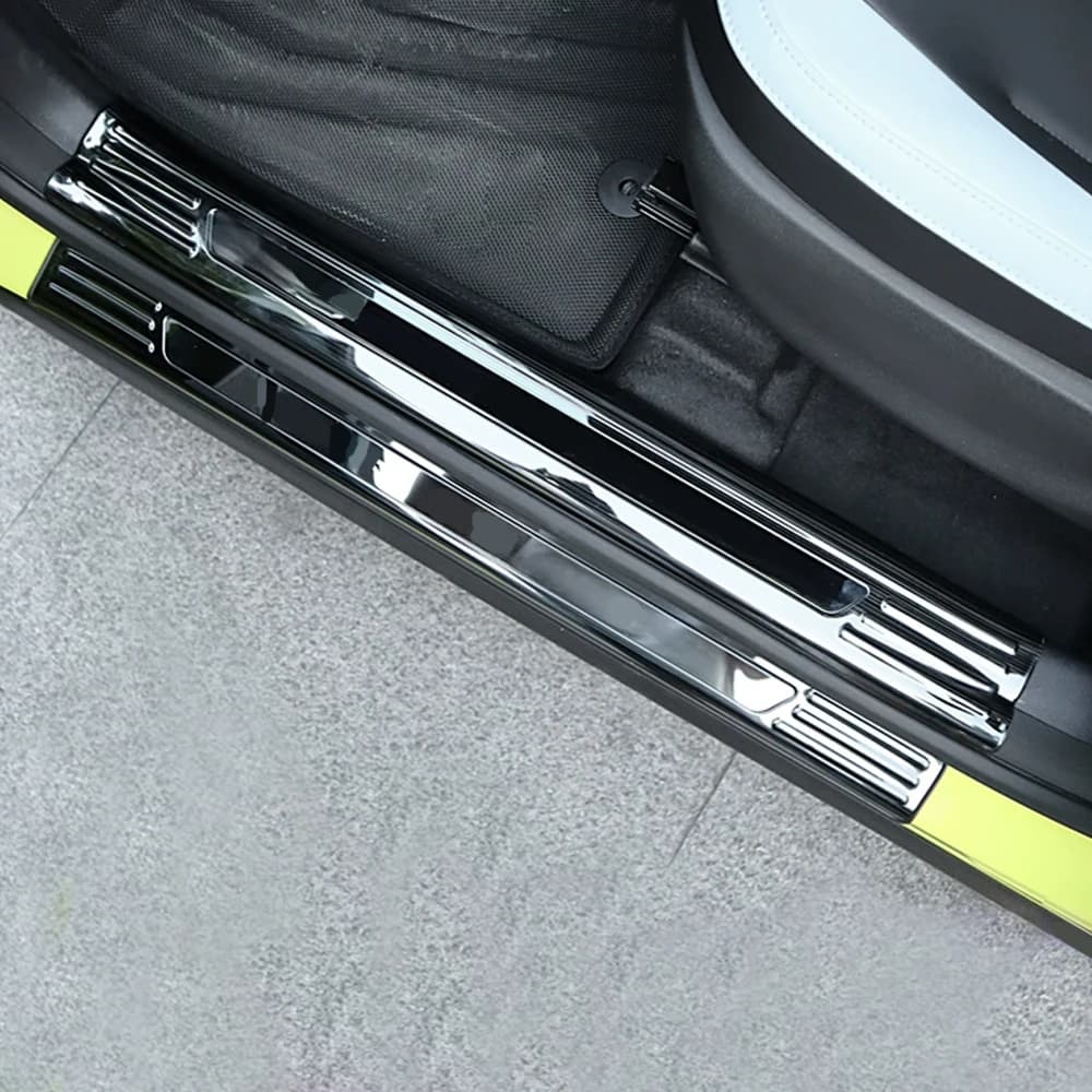 For BYD Dolphin Mini Surf Seagull 2023 2024 2025 Door Sill Plate Pedal Protector Car Accessories Threshold Strip Trim Stickers