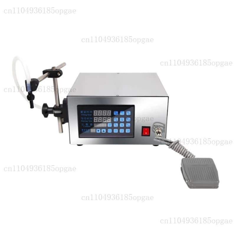GFK-280 filling machine, semi-automatic small liquid filling machine Baijiu mineral water milk quantitative filling machine