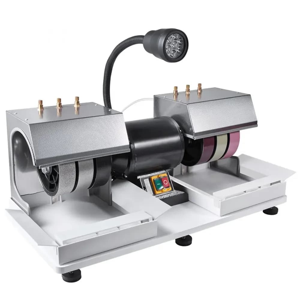 VEVOR  Latest 1800rpm Lapidary Rock Faceting Grinding Machine Gem Jade Stone Cabochons Necklace Creator