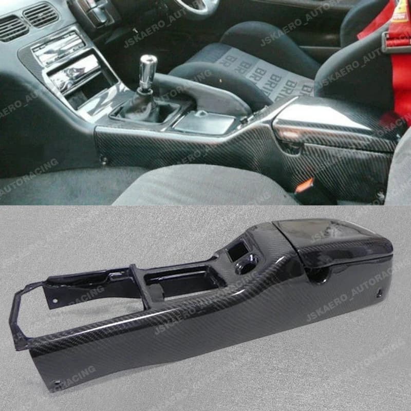 For Nissan Silvia 180SX/S13 (RHD) Center console carbon fiber Replacement car bodykits