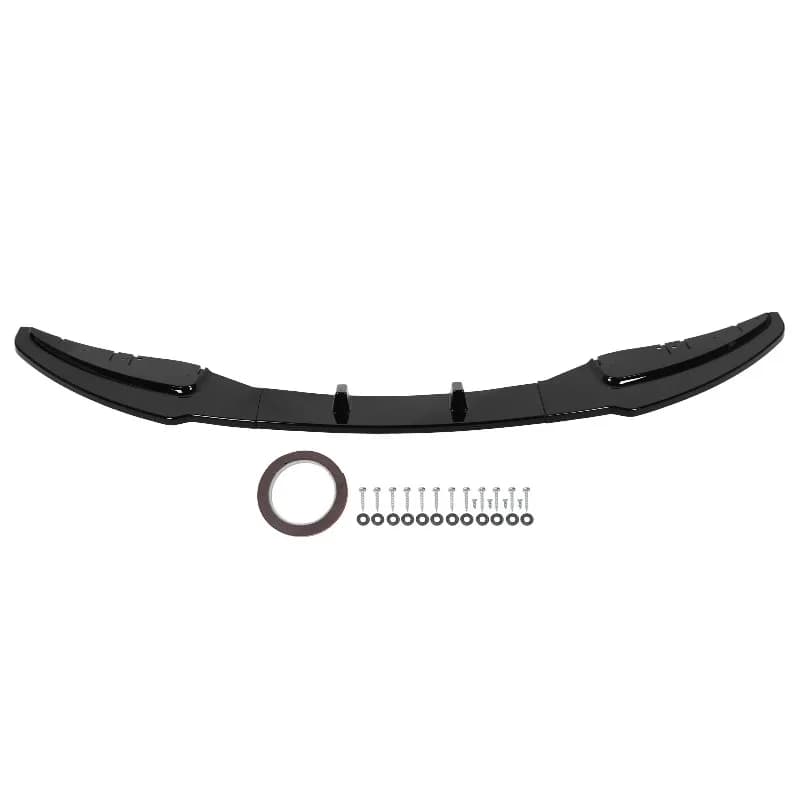 3 PCS/Set Car Front Bumper Lip Splitter Spoiler for BMW 1 Series E81 E82 E87 E88 LCI Standard Edition 2008 to 2011