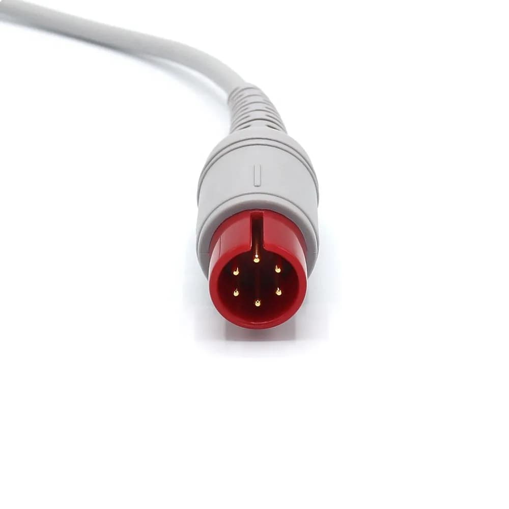 Compatible AAMI IBP Adapter Cable 3.2 Meters Far Infrared Disinfecting Invasive Bloods Pressure Connecting Wire