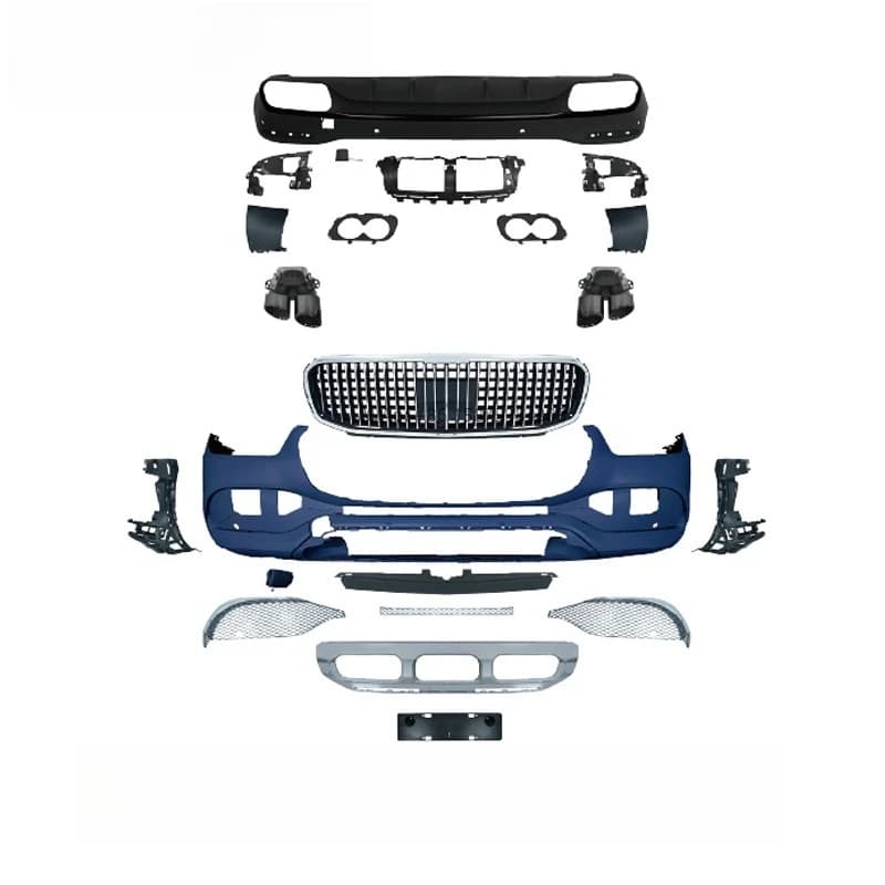 For Mercedes Benz E-Class W167 GLE53 GLE63 2019-2022 Upgrade Dry Carbon Fiber Body Kit Hood With PP Material Widebody Kit