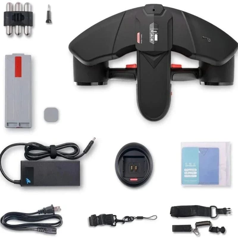 Hand-Held Underwater Thrusters Diving Equipment for Scuba Diving Swimming Red Blue Black Color Options Available
