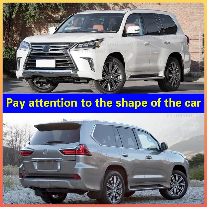 For Lexus LX570 2016 2017 20189 2019 2020 2021 Fender Mudguard Mud Flaps Guard Splash Flap Mudguards Car Accessories