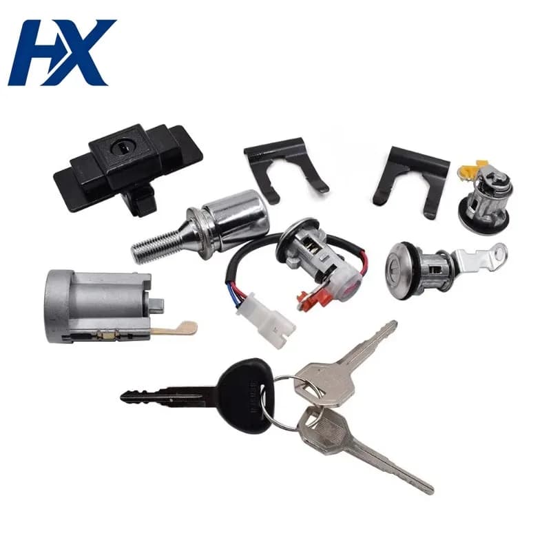 MR259744 Lock Cylinder Key Set for Mitsubishi Montero Pajero 2 MK2 V31 V32 V33 V36 V43 V44 V46 1990-2004
