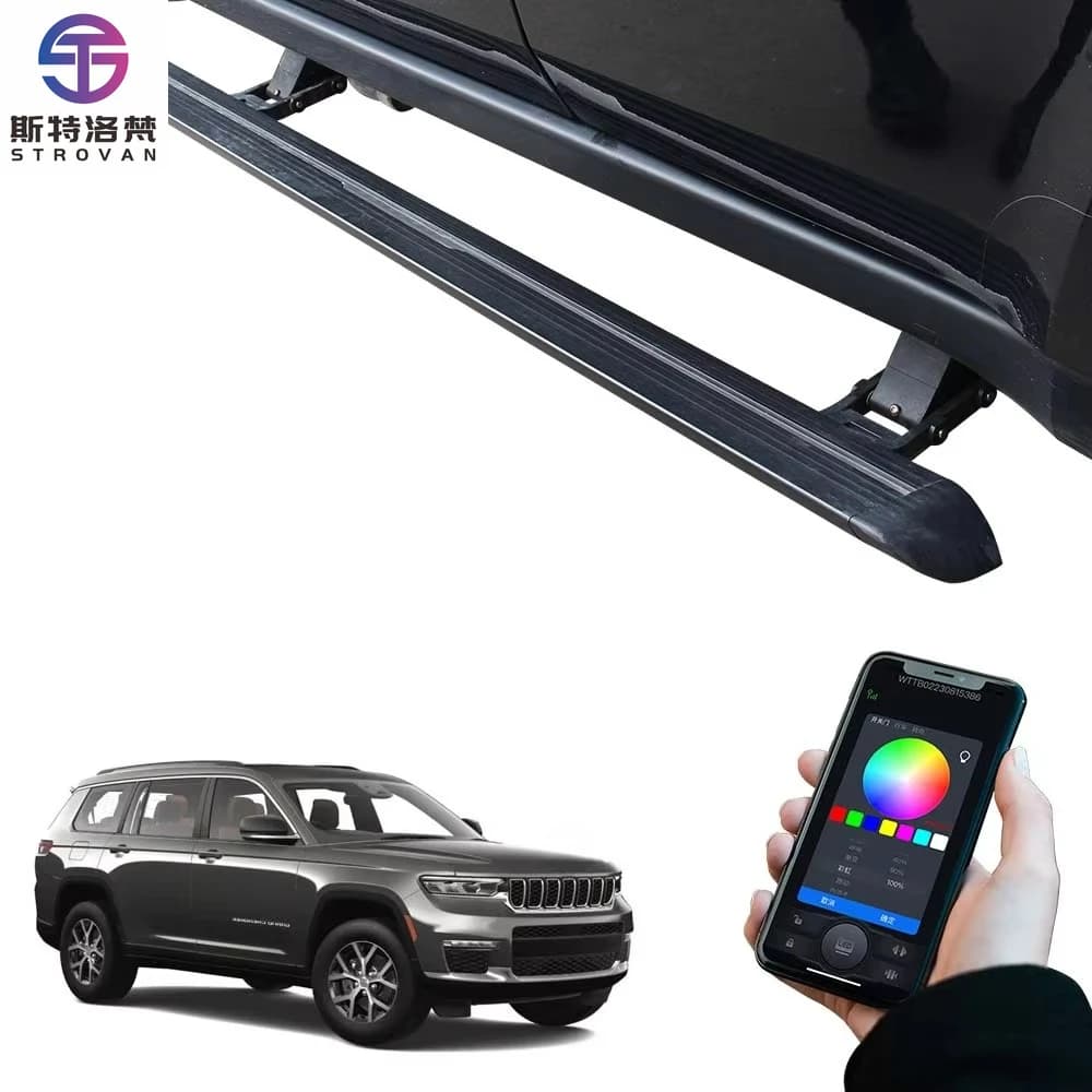 STLF CLRAK Electric Power Foot Running Board Side Steps for Grand Cherokee Wl 3.6 5 Seat