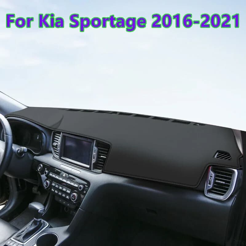 For Kia Sportage 2016-2021 Car Leather Dashboard Dash Cover Protector Mat Pad