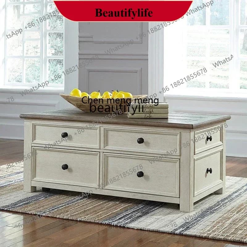 D178  Y Furniture Living Room Leisure Tea  Creative Table Sofa   Lifting Platform Surface Coffee Table Small Table