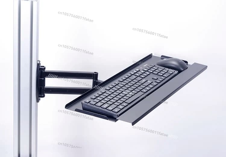 Aluminum Keyboard Mouse Tray Rotary Holder Wall Mounted Keyboard Stand Bracket for Simracing MOD Racing Game Simulator