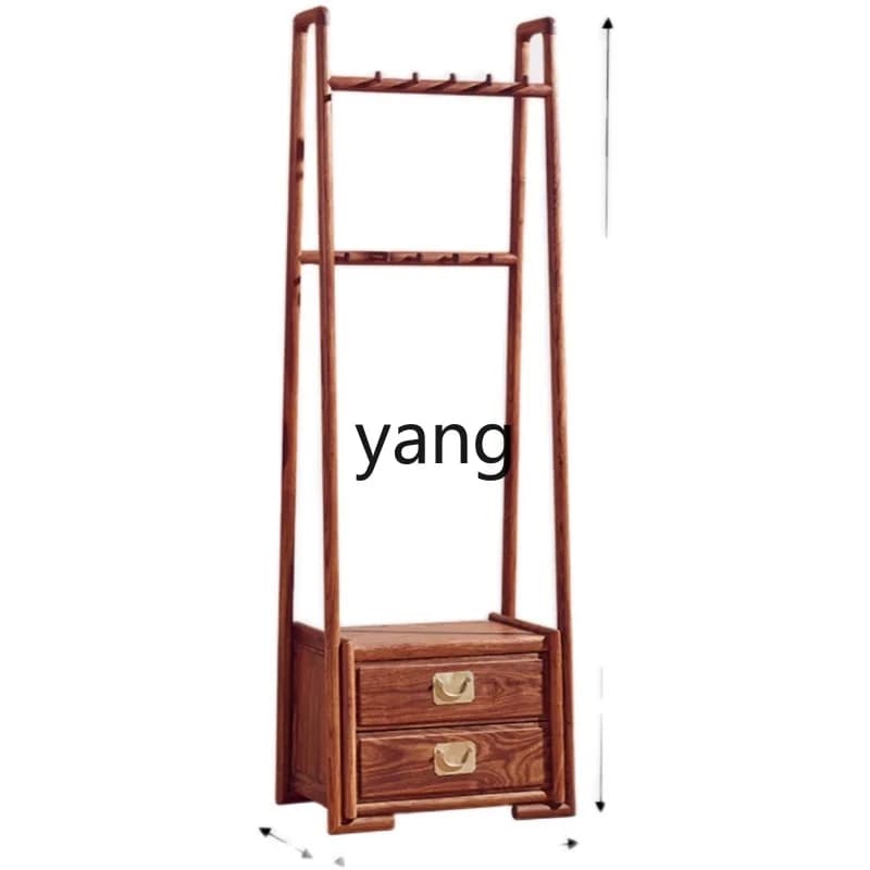 LTT hedgehog red sandalwood coat rack