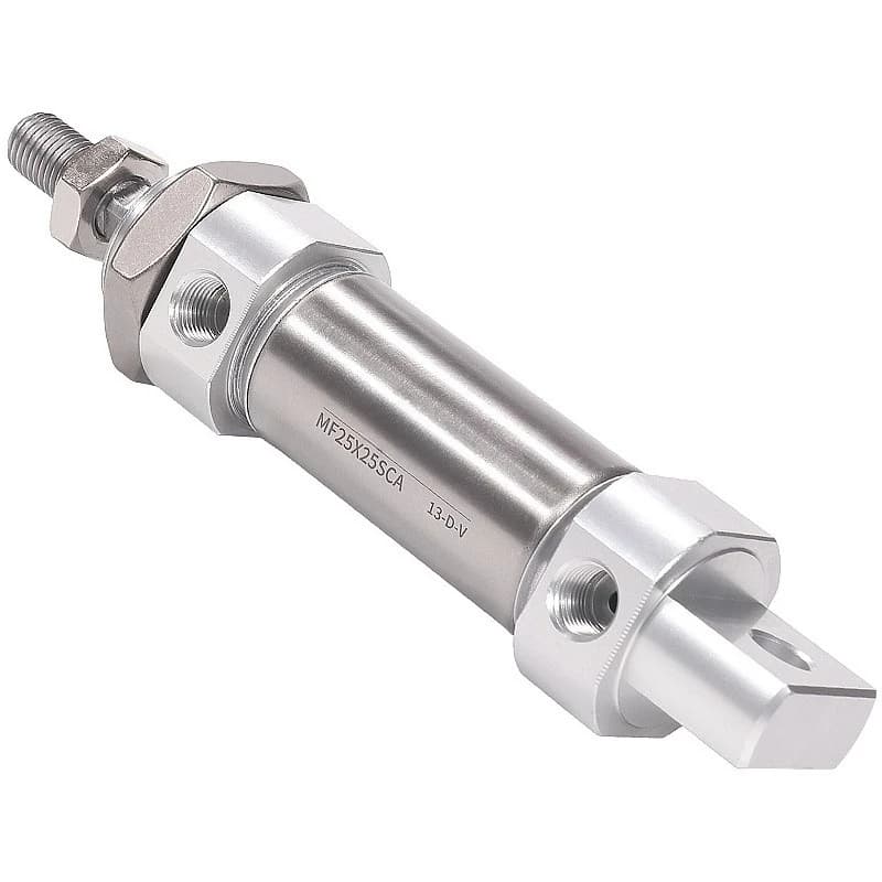 MF40X25‑500SCA Stainless Steel Mini Double‑Acting Pneumatic Air Cylinder for Industrial Automation