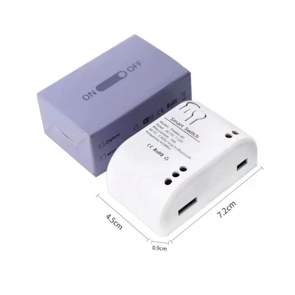 Smart Life Wireless Wireless Connectivity Relay Module Garage Door Opener Timing Switch APP Remote Control Voice Recognition
