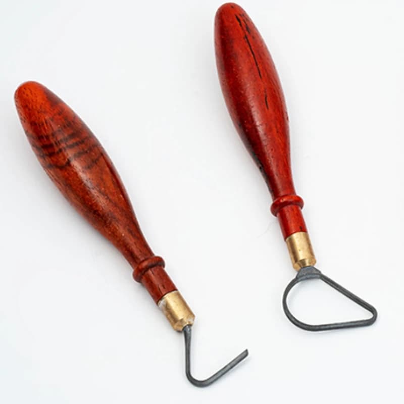 Potterys Repair Tools Tungstens Steel Texture Ring Knifes DIY Ceramic Sculpture Scraping Texture Carving Tools