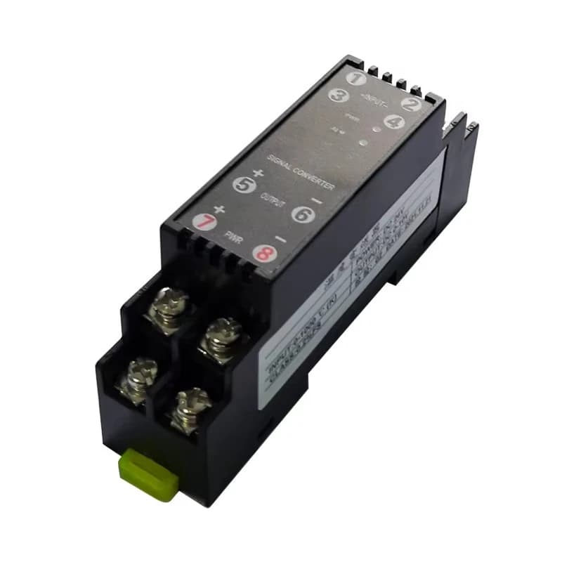 For Isolated Type K Thermocouple 0-5V/0-10V 4-20mA to TC 0-20mA Output DIN Rail Temperature Transmitter OEM ABS