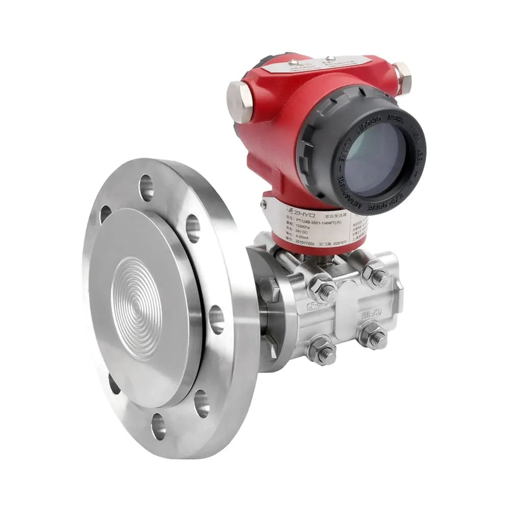 4~20ma Hart Single Flange Mounted Differential Pressure tank Liquid Level Transmitter
