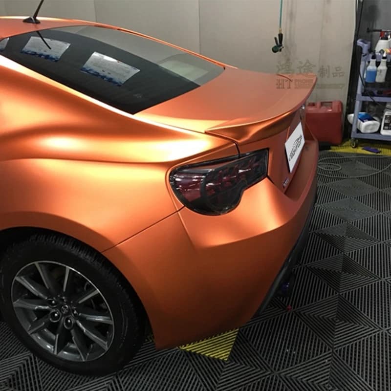 FOR Toyota GT86 Subaru BRZ 2012 2013 2014 2015 Rear Trunk Lip Trunk Cover Carbon Fiber  FRP Forged carbon Spoiler