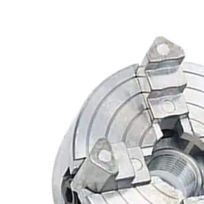 Home Hobby Workshop Four-jaw Chuck Manual Chuck for lathe Accessory X1 Thread Spindle Hardened Critical Components