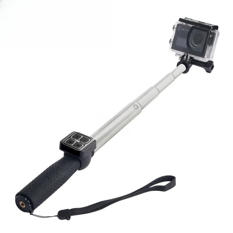 Suitable for SJ20 sports camera remote control selfie stick, video camera telescopic lever c