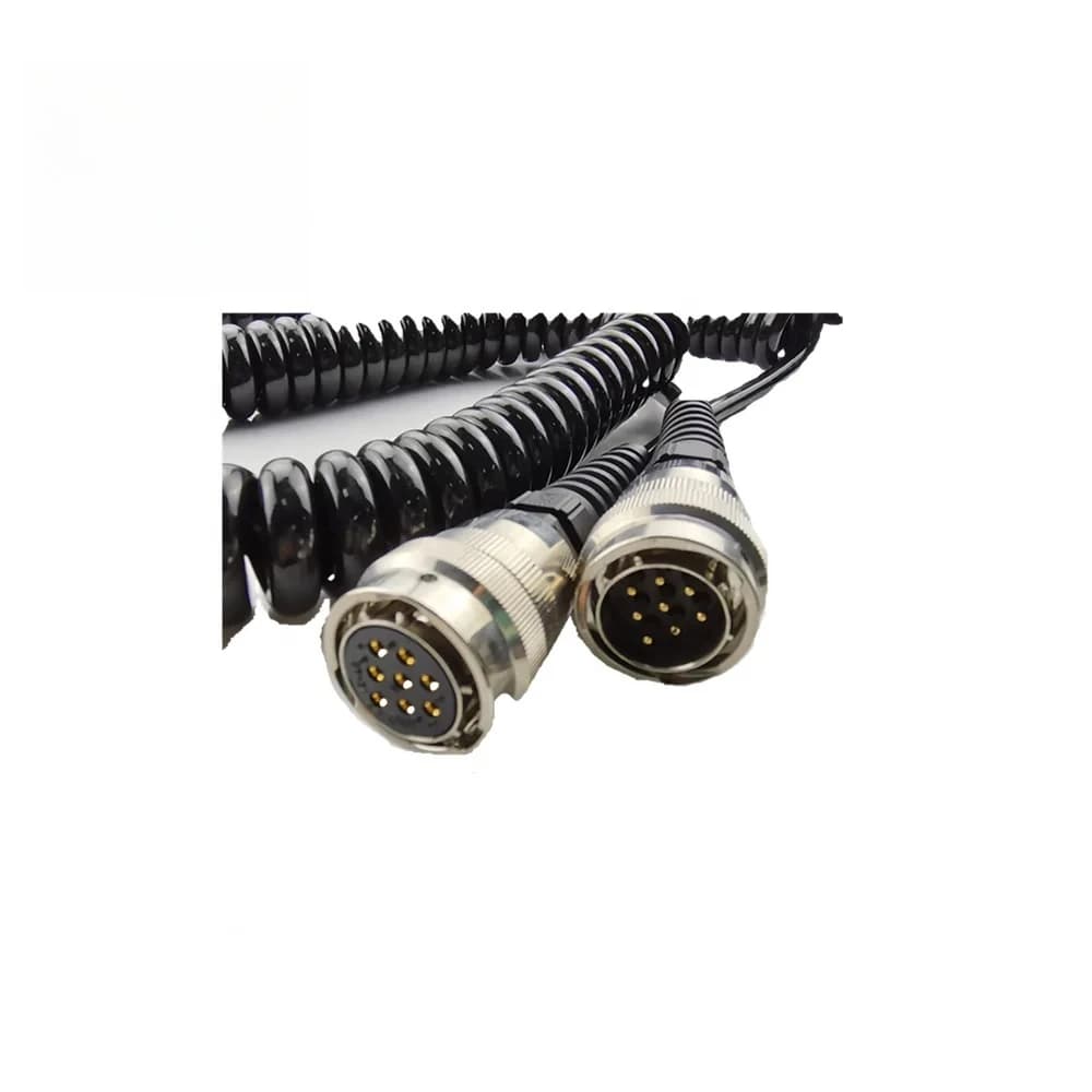 High Quality Asphalt Paver Leveling System PN. 2460770014 8pins-8holes 1M Original Grade Sensor Cable
