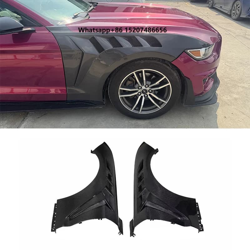 G Style Dry Carbon Fiber Front Fender for 2015-2017 High Quality Side Fender Car Fenders Auto Parts Accessories