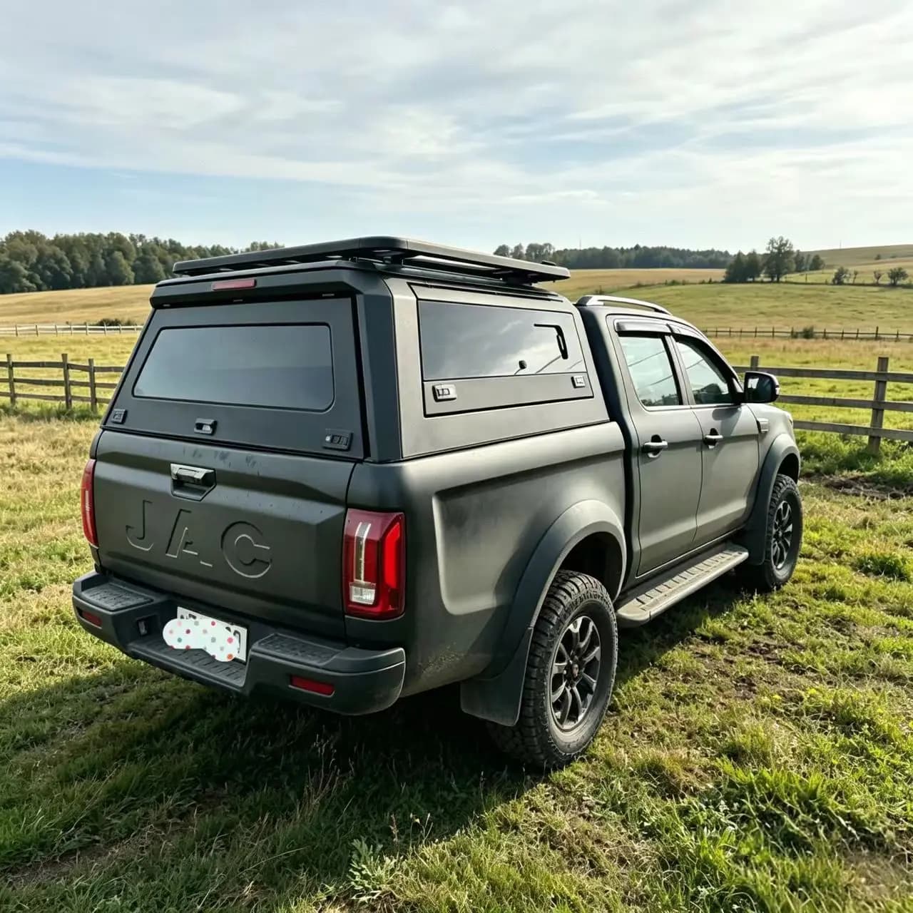 Pickup Canopy for T9 2023+ T6 T8 High Quality 5 Series Aluminum Lightweight Fuel Efficient Waterproof Dustproof Tailbox Locking